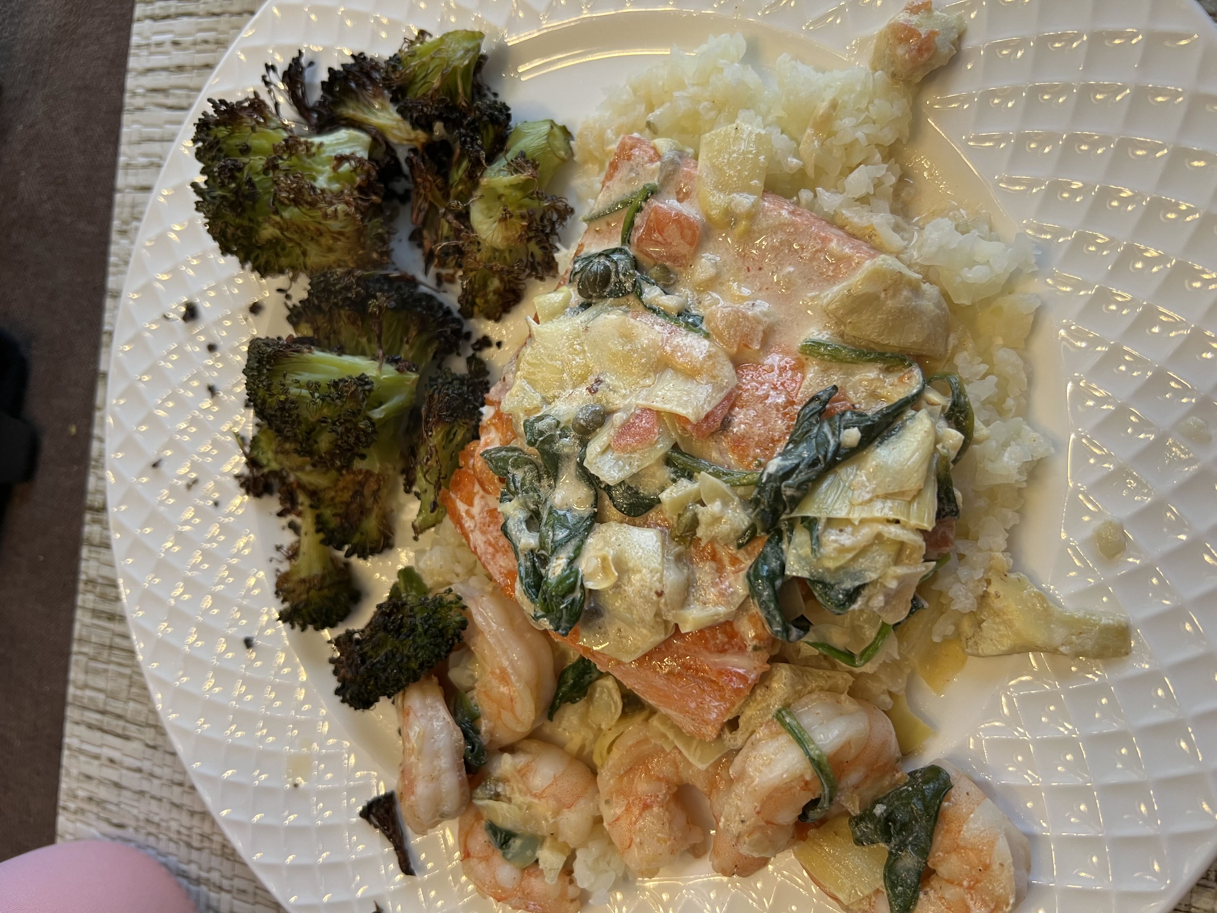 Healthy Salmon and Shrimp Delight Recipe