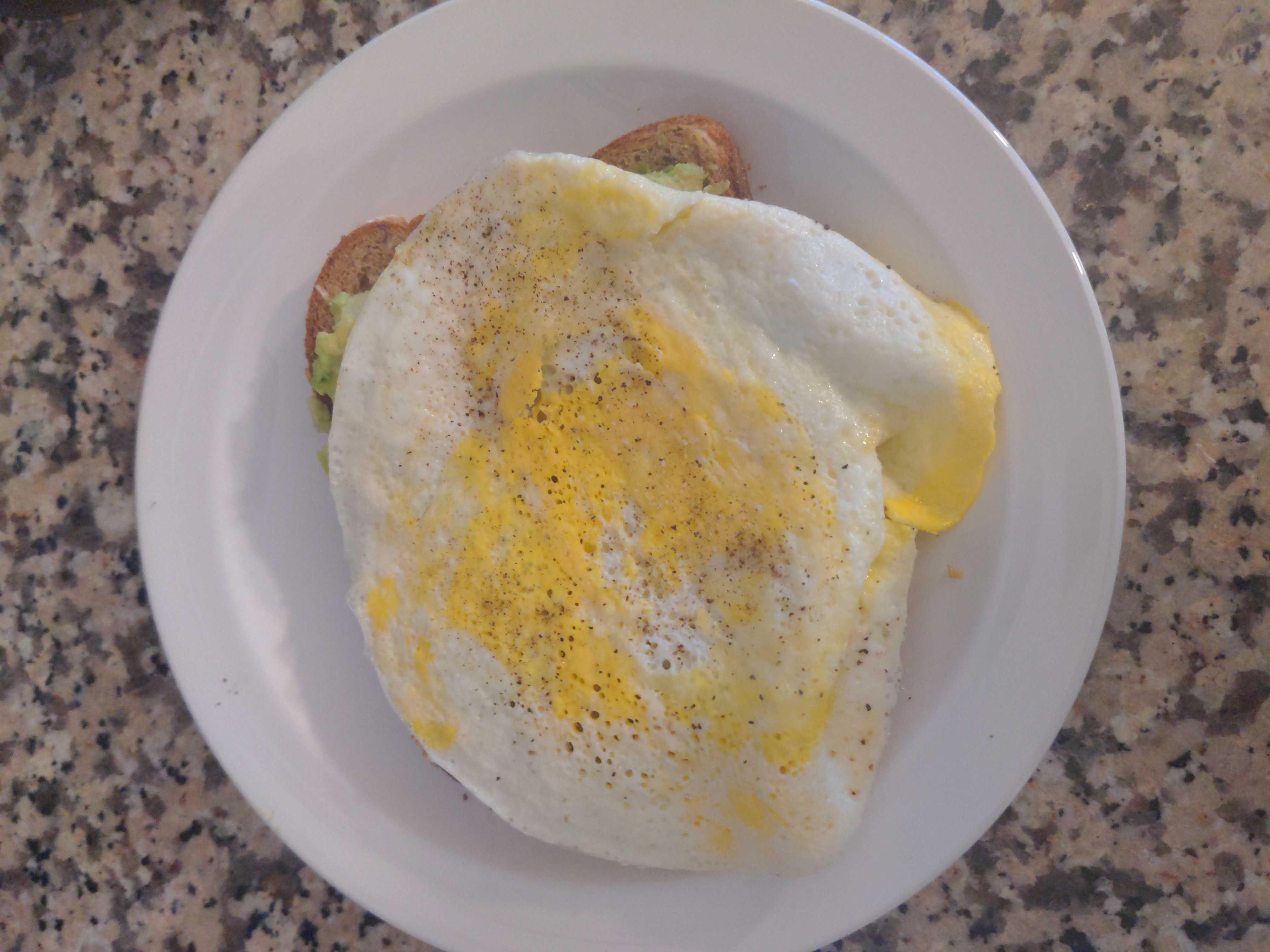 Healthy Avocado Egg Toast Recipe