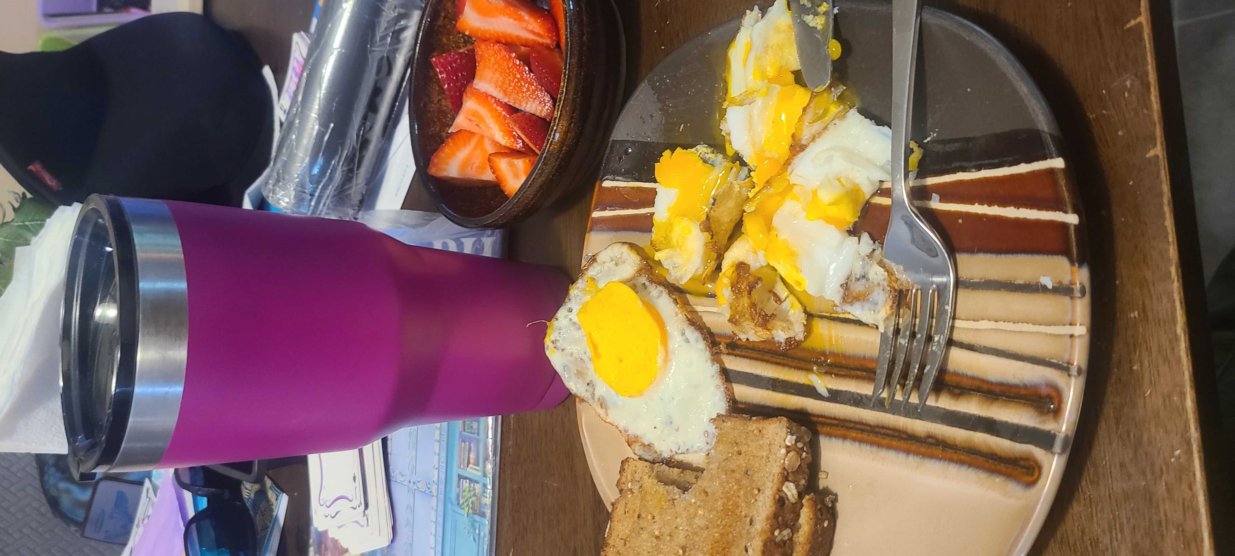 Healthy Avocado Toast with Duck and Guineafowl Eggs Recipe