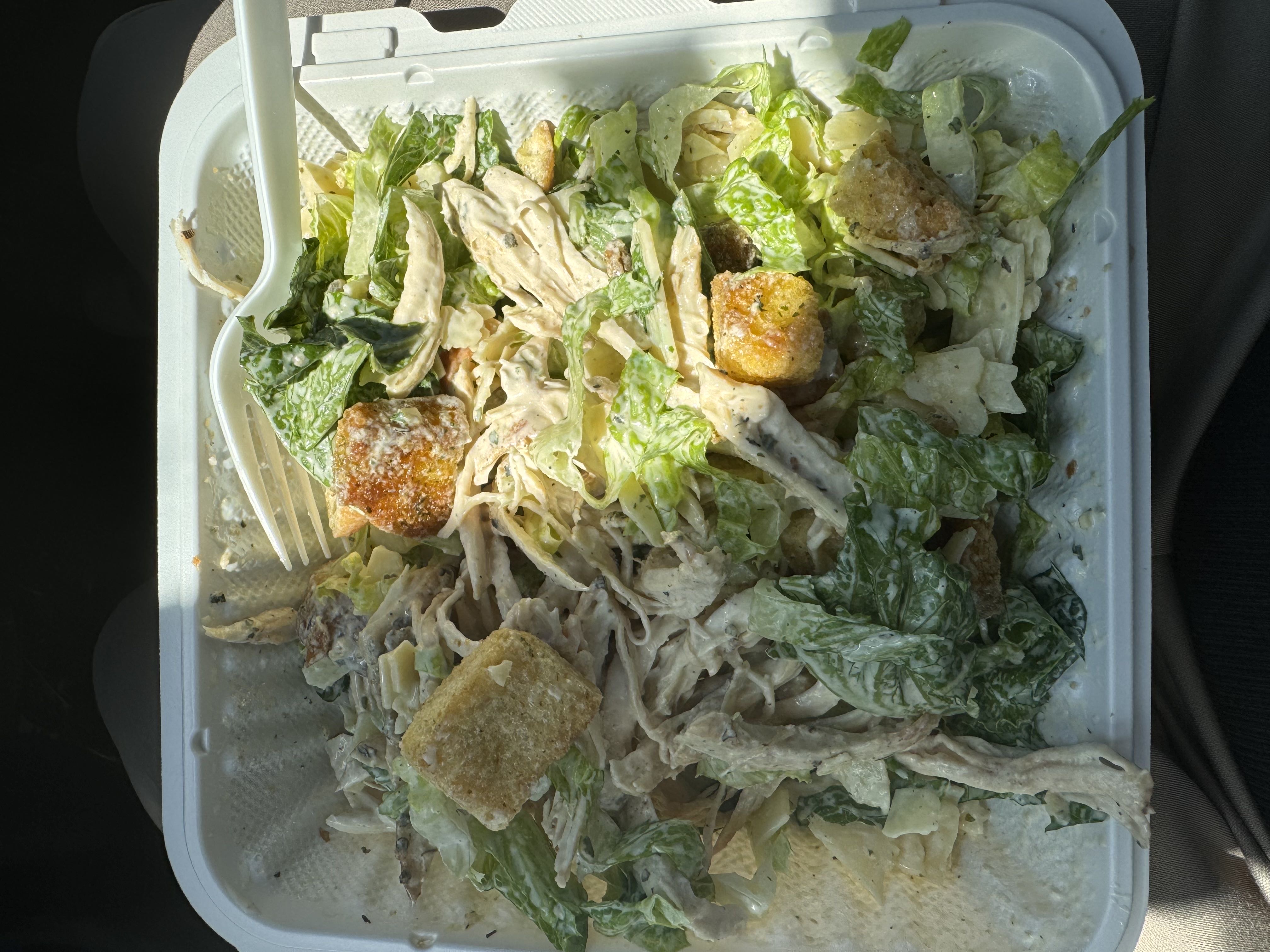 Healthy Chicken Caesar Salad Recipe