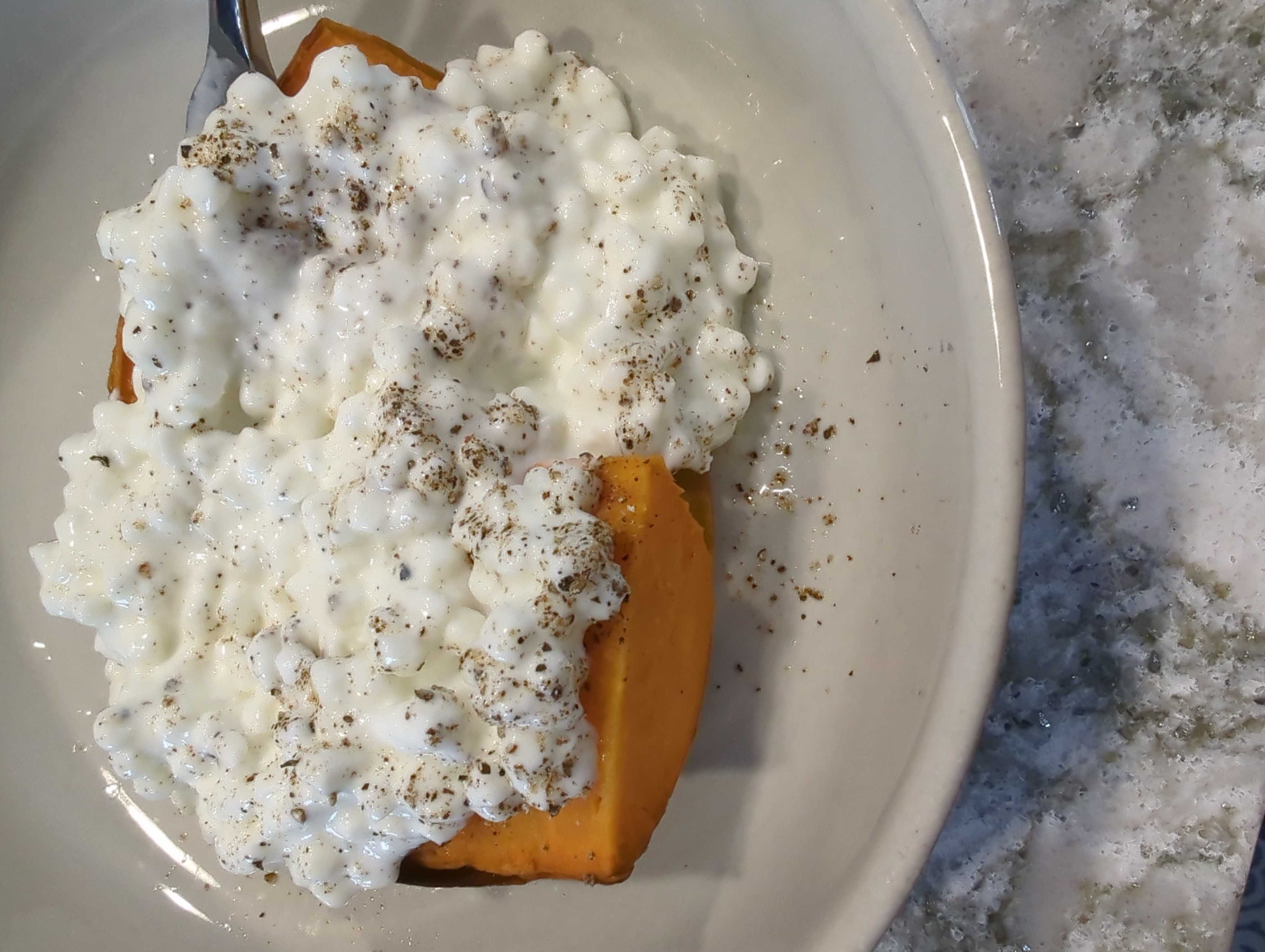 Healthy Sweet Potato and Cottage Cheese Delight Recipe