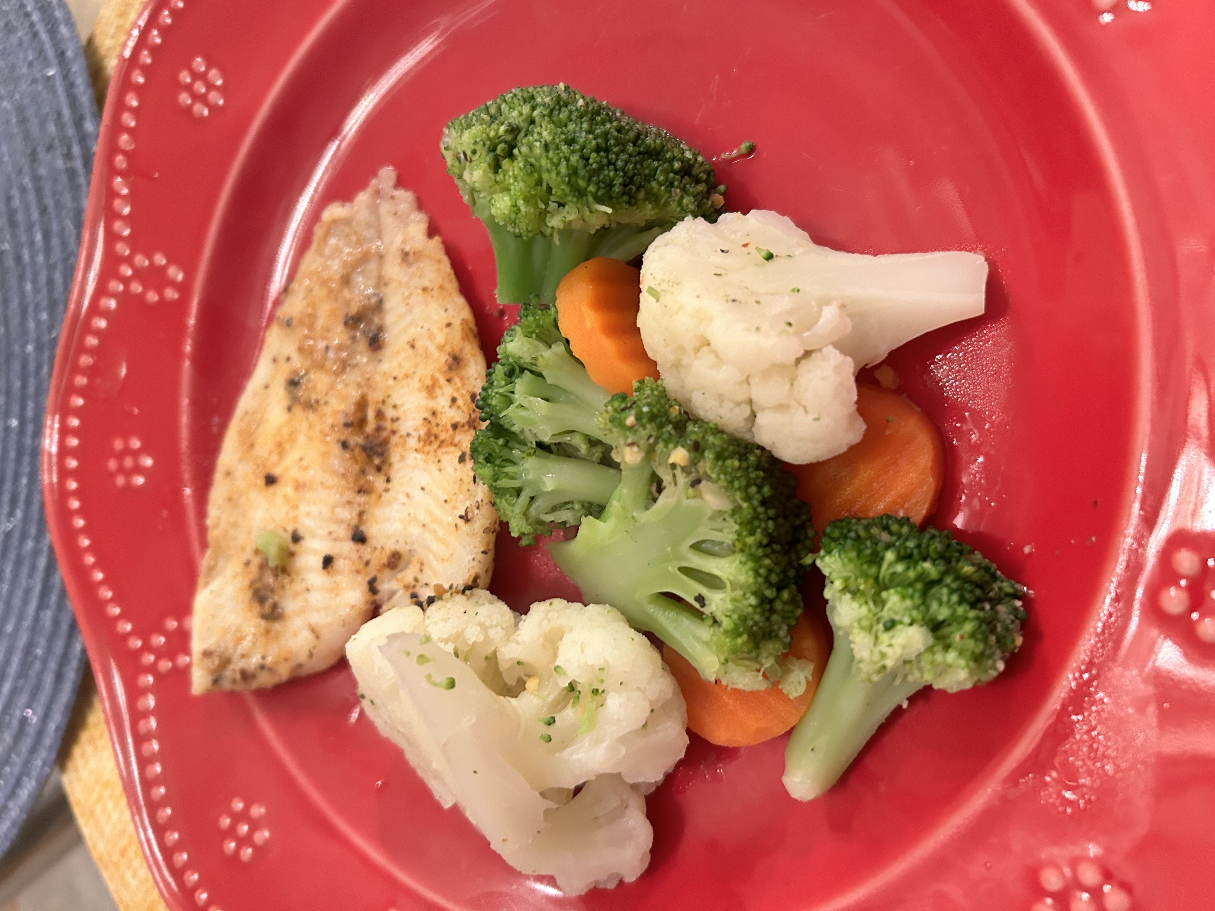 Healthy Broccoli and Flounder Recipe