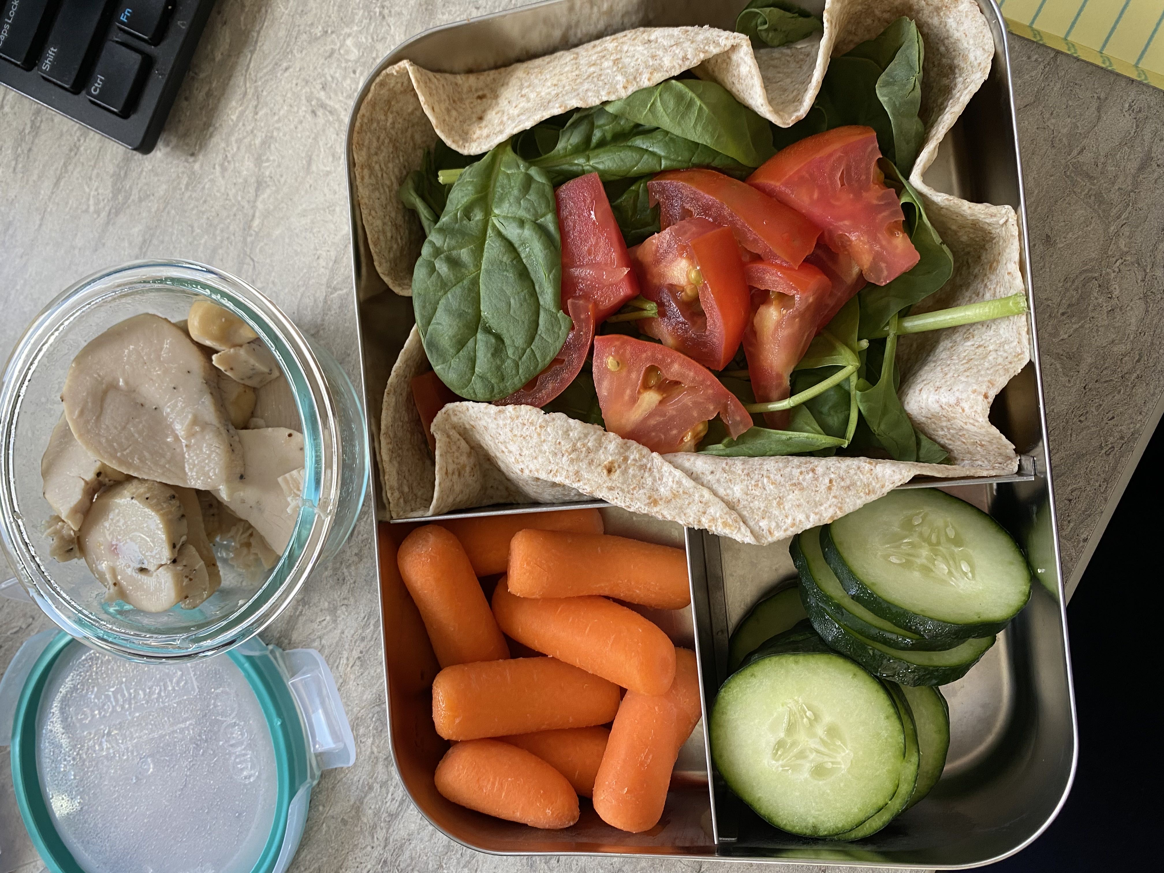 Healthy Grilled Chicken Wrap Recipe