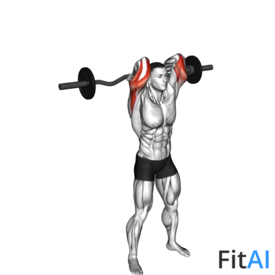 EZ-Bar Standing French Press