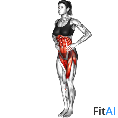 Standing Balance Hip Flexion
