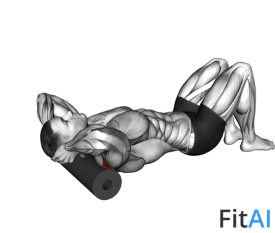 Roll Shoulder Back Rotation Lying on Floor