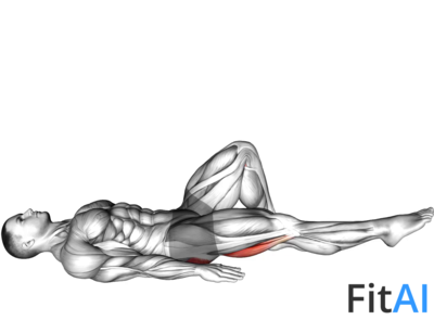 One Leg Bridge with Outstretched Leg