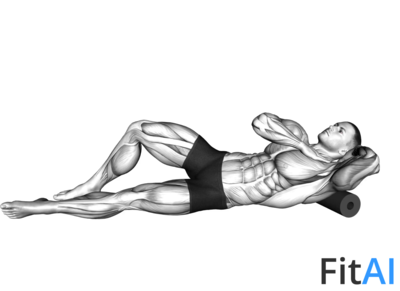 Roll Posterior Shoulder Lying on Floor