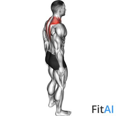 Forward Flexion Neck Stretch