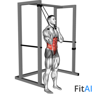 Band standing crunch