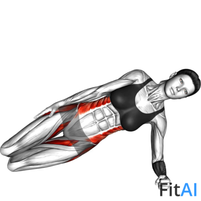 Side Plank on knees