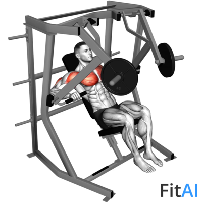 Lever Decline Chest Press
