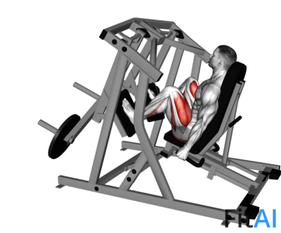 Lever Alternate Leg Press (Plate)