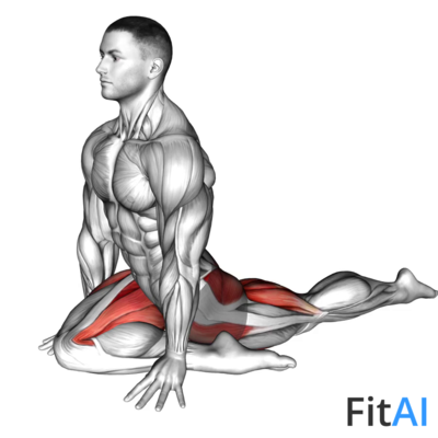 Lying Leg Tuck Hip Stretch