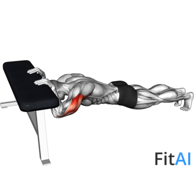 Triceps Press (Head Below Bench)