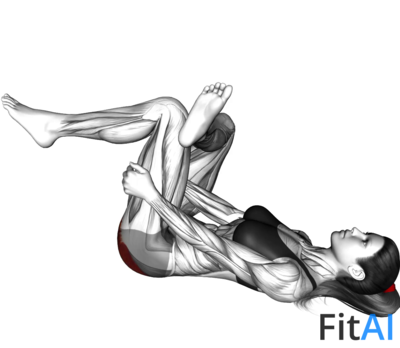 Lying Glute Stretch