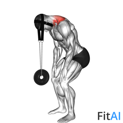 Weighted Standing Neck Extension (Head harness)