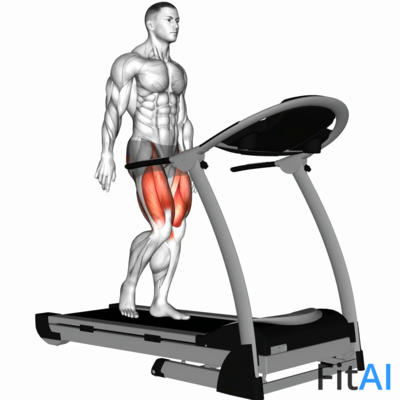 Walking on Treadmill