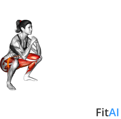 Resistance Band Duck Walk