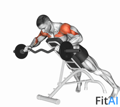 EZ-Barbell Anti-Gravity Press