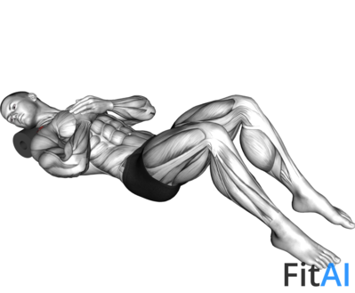 Roll Neck Rotation Lying on Floor