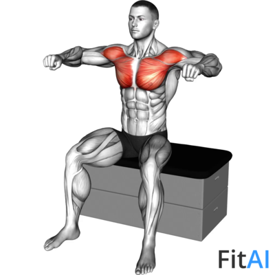 Seated Shoulder 90 degrees Internal Rotation