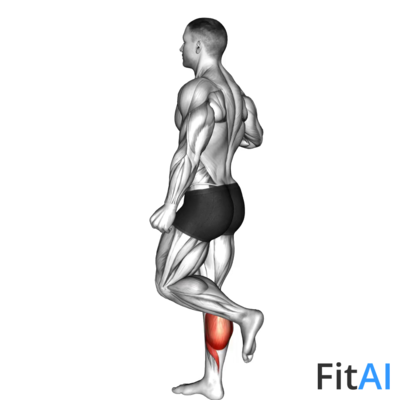 One Leg Floor Calf Raise