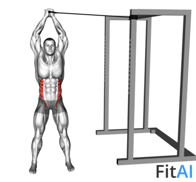 Band Overhead Side Bend