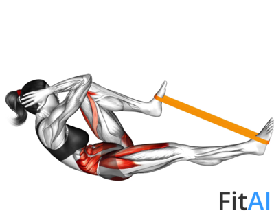 Resistance Band Air Bike