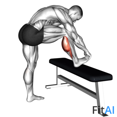 Standing Gastrocnemius Calf Stretch
