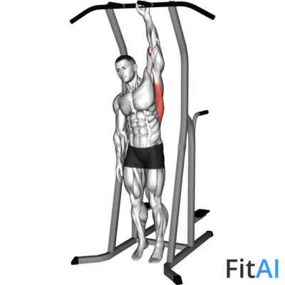 One Handed Hang Stretch