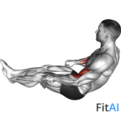 Two Legs Reverse Biceps Curl with Towel (V2)