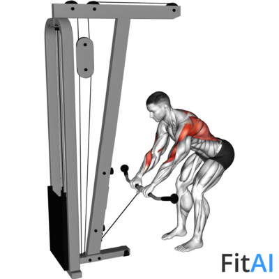Cable Bent-Over Row