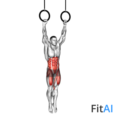 Ring Hanging Leg Hip Raise