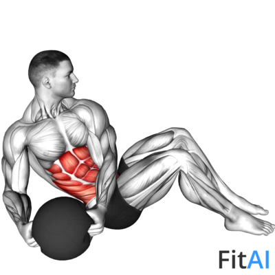 Russian Twist (Medicine ball)