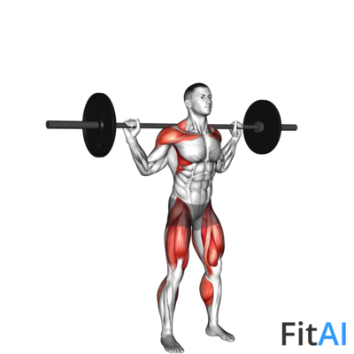 Barbell Snatch Balance