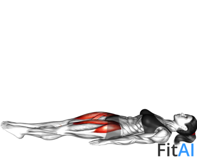 Lying Hip Straight Leg Raise