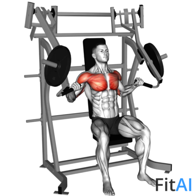 Lever Incline Chest Press