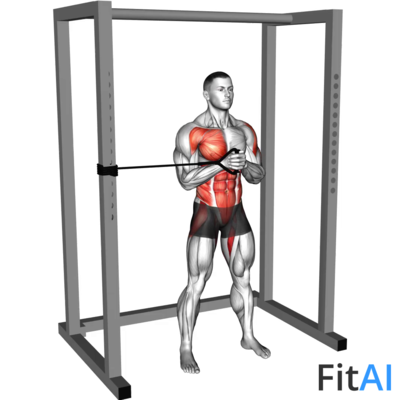 Band Horizontal Pallof Press