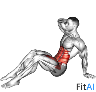 Sitting Side Crunch