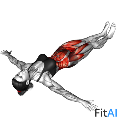 Lying Side Reverse Crunch