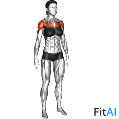 Diagonal Front Scoop Raise