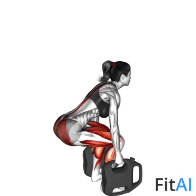 Bottle Weighted Deadlift