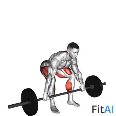 Barbell Snatch Deadlift