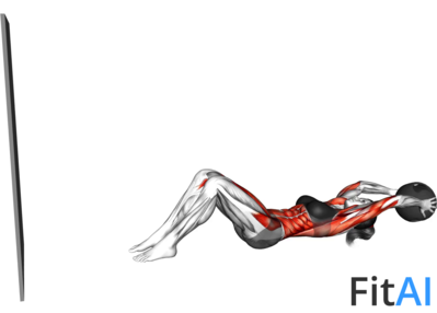 Medicine Ball Sit-up (wall)