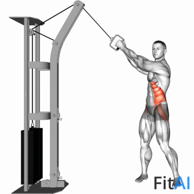 Cable twist (up-down)