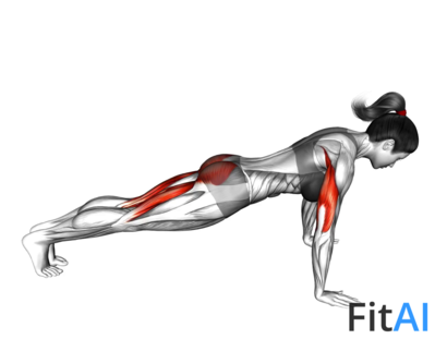 Raise One Leg Push-up