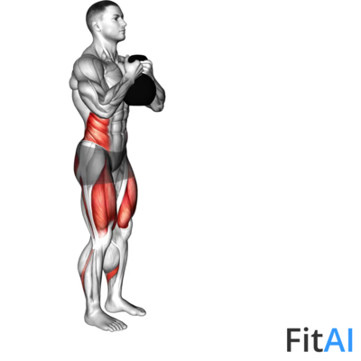 Kettlebell Lunge with Twist