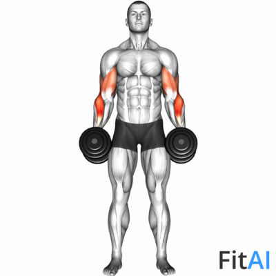 Dumbbell Cross Body Hammer Curl