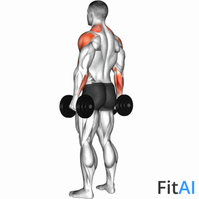 Dumbbell Rear Delt Raise
